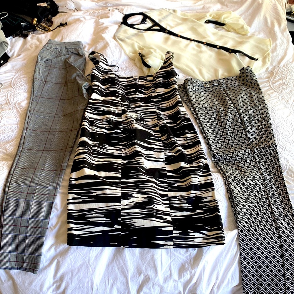Work clothes bundle black and white